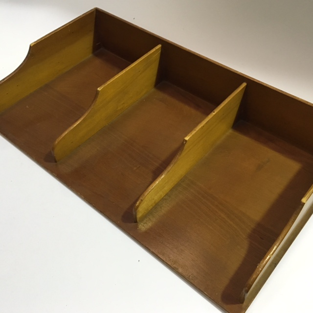 DOCUMENT TRAY, Timber Triple